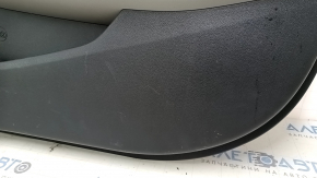 Door trim card front right Hyundai Elantra AD 19-20 gray, rubber armrest, gray cloth insert, gray molding, scratches, worn, peeling paint, dry cleaning, dent