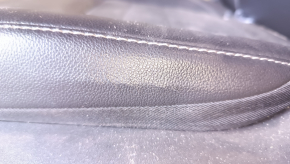 Driver's seat Ford C-max MK2 13-18 with airbag, electric, leather black, heating, tear on the back