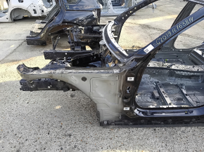 Quarter front left BMW 3 G20 19- on the body, black