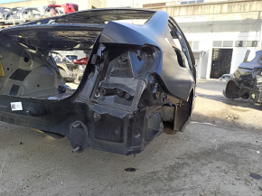Quarter wing rear right BMW 3 G20 19- on the body, black, pokes