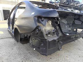 Quarter wing rear left BMW 3 G20 19- on the body, black
