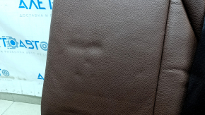 Rear row of seats 2 row BMW X5 F15 14-18 leather brown TERRA, Comfort, separate seat, heated, dented