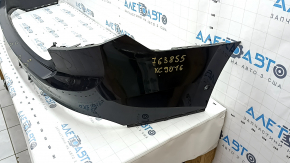 Rear bumper bare upper part Volvo XC90 16-19 for car parking, graphite, scratches, bump