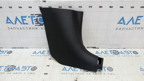 Front pillar trim lower right Hyundai Elantra AD 17-20 black, scratches