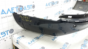 Rear bare bumper lower part Volvo XC90 16-22 for parking sensors