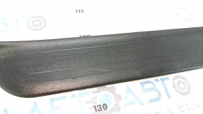 Door sill trim front outer left Hyundai Elantra AD 17-20 black, broken fastening, scratches
