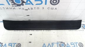 Door sill trim front outer right Hyundai Elantra AD 17-20 black, broken fastening, scratches