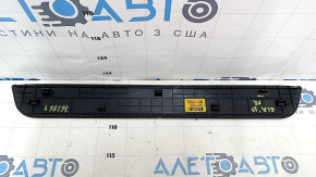 Door sill trim front outer right Hyundai Elantra AD 17-20 black, broken fastening, scratches