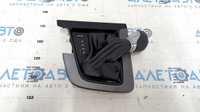 Automatic transmission handle with shifter cover Hyundai Elantra AD 17-20 rubber, scratches on cover, abrasions on rubber