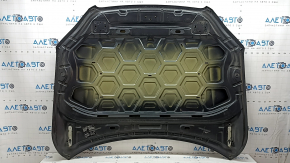Hood bare Volvo XC90 16-22 aluminum, graphite 492, bumpers