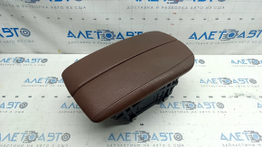 Armrest BMW X5 F15 14-18 leather brown TERRA