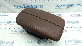 Armrest BMW X5 F15 14-18 leather brown TERRA