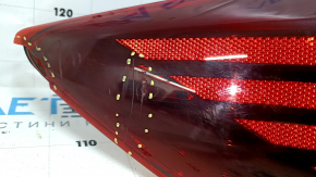 Outer wing light left Hyundai Elantra AD 19-20 halogen with overlay, scratches, no fragment, chips