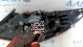 Outer wing light left Hyundai Elantra AD 19-20 halogen with overlay, scratches, no fragment, chips