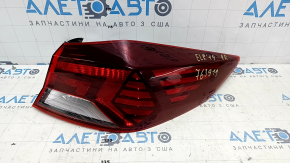 Light outer wing right Hyundai Elantra AD 19-20 halogen with overlay, scratches