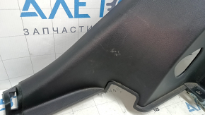 Rear pillar trim lower right Hyundai Elantra AD 17-20 black, broken mount, scratches