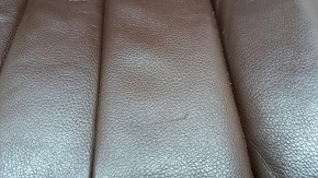 Driver's seat BMW X5 F15 14-18 without airbag, electric, memory, leather black Dakota, cracked, broken pad