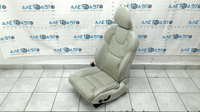 Driver's seat Volvo XC90 16-17 with airbag, electric, Inscription, heating, ventilation, grey leather, worn, for cleaning