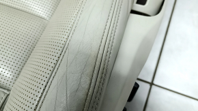 Driver's seat Volvo XC90 16-17 with airbag, electric, Inscription, heating, ventilation, grey leather, worn, for cleaning