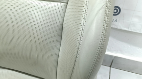 Driver's seat Volvo XC90 16-17 with airbag, electric, Inscription, heating, ventilation, grey leather, worn, for cleaning