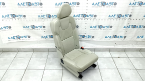 Rear seat right Volvo XC90 16-22 heated, grey leather, perforated, for 3 rows, for dry cleaning