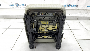 Rear seat right Volvo XC90 16-22 heated, grey leather, perforated, for 3 rows, for dry cleaning