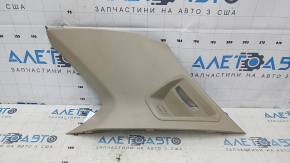 Rear pillar trim rear right BMW X5 F15 14-18 beige GRAU under 3 rows scratches