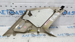 Rear pillar trim rear right BMW X5 F15 14-18 beige GRAU under 3 rows scratches