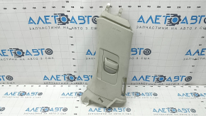 Rear pillar trim right front Volvo XC90 16-22 Alcantara gray, 2 parts, under air duct, for dry cleaning, worn