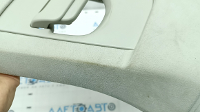 Rear pillar trim right front Volvo XC90 16-22 Alcantara gray, 2 parts, under air duct, for dry cleaning, worn
