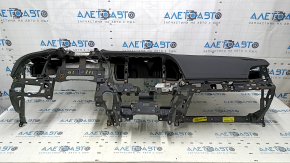 Torpedo front panel with AIRBAG Hyundai Elantra AD 19-20 black, rusty pyropatron