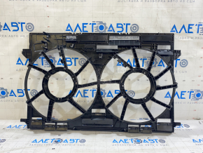 Diffuser radiator shroud bare Audi Q5 80A 18-24 for two fans