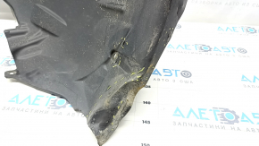 Front left fender liner Volvo XC90 16-22 dented, tears