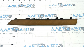 Front panel trim right Volvo XC90 16-22 wood, glossy, with backlight, walnut