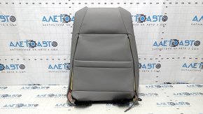 Upper passenger seat trim Honda Accord 18-22 leather gray, heated