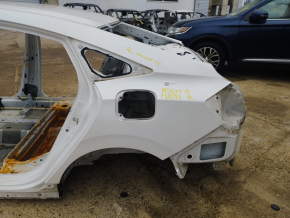 Quarter wing rear left Honda Insight 19-22 on the body, white