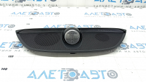 Front panel trim center upper Volvo XC90 16-22 black with chrome, bowers & wilkins