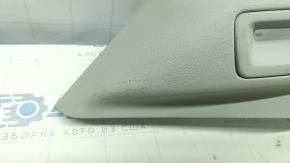 Rear pillar trim left rear lower Volvo XC90 16-22 under belt, gray, scratches, for cleaning