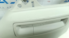 Rear pillar trim left rear lower Volvo XC90 16-22 under belt, gray, scratches, for cleaning