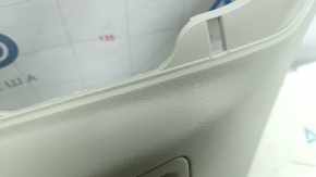 Rear pillar trim left rear lower Volvo XC90 16-22 under belt, gray, scratches, for cleaning