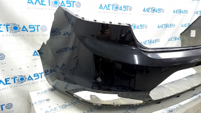 Rear bumper bare Hyundai Elantra AD 19-20 without parking sensors, black