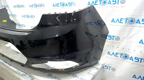 Rear bumper bare Hyundai Elantra AD 19-20 without parking sensors, black
