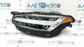 Headlight front left Volvo XC90 16-17 with blocks, LED, sand