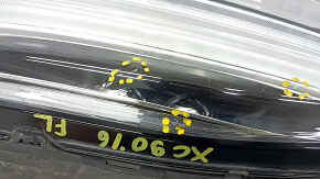 Headlight front left Volvo XC90 16-17 with blocks, LED, sand