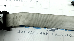 Seat belt 2 row left Volvo XC90 16-23 gray, dry cleanable