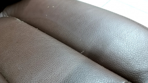 Passenger seat BMW X5 F15 14-18 with airbag, electric, BASE, leather brown TERRA, scratches