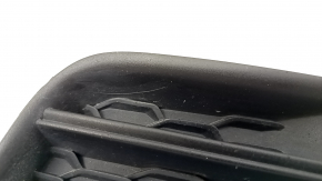 Front bumper grille right Volvo XC90 16-19 with chrome molding for parking sensors, sand, scratches