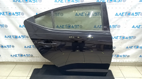 Door assembly rear right Hyundai Elantra AD 17-20 black S3, butt, painted 0.25