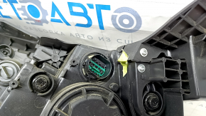 Front right headlight complete Hyundai Elantra AD 19-20 halogen with brackets and cover, EPROFARD, made, scratches