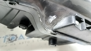 Front right headlight complete Hyundai Elantra AD 19-20 halogen with brackets and cover, EPROFARD, made, scratches